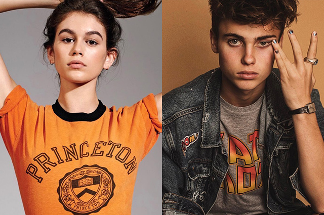 Kaia Gerber twisted romance with the son of actress Patsy Palmer: 5 facts about the 17-year-old male model Fenton Markell