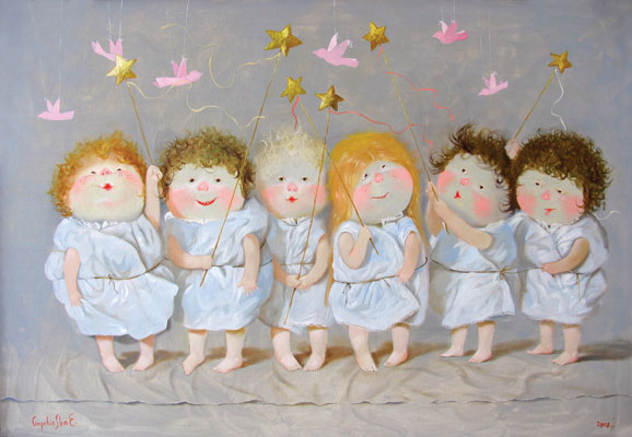 Children illustration by Eugenia Gapchinskaya