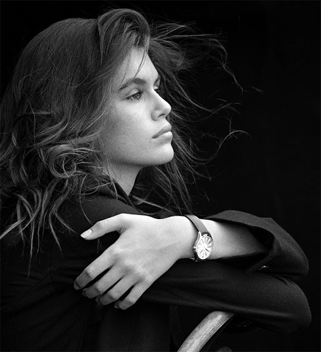 Kaia Gerber fronts campaign for Omega's new female watch collection, Trésor