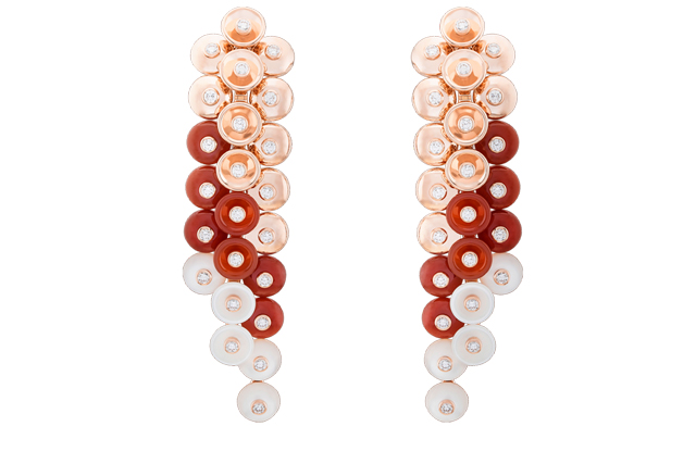 Bouton d’or bracelet earrings