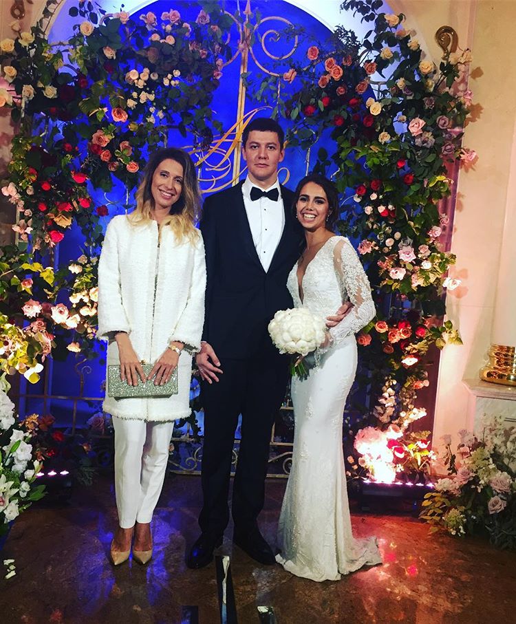 Wedding of Olympic champion Margarita Mamun and Alexander Sukhorukov at ...