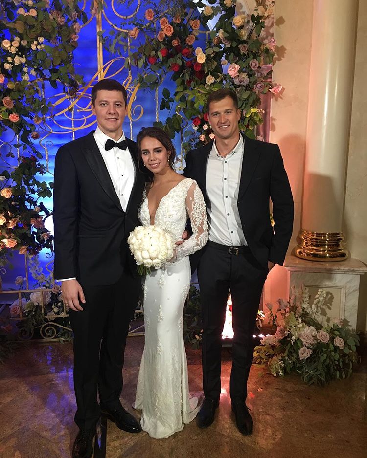 Wedding of Olympic champion Margarita Mamun and Alexander Sukhorukov at ...
