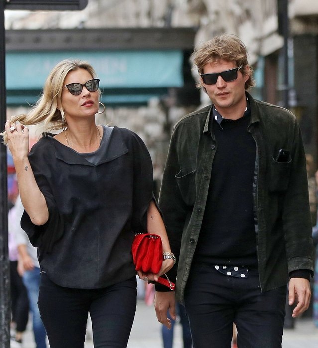 Kate Moss put on weight because of pregnancy?