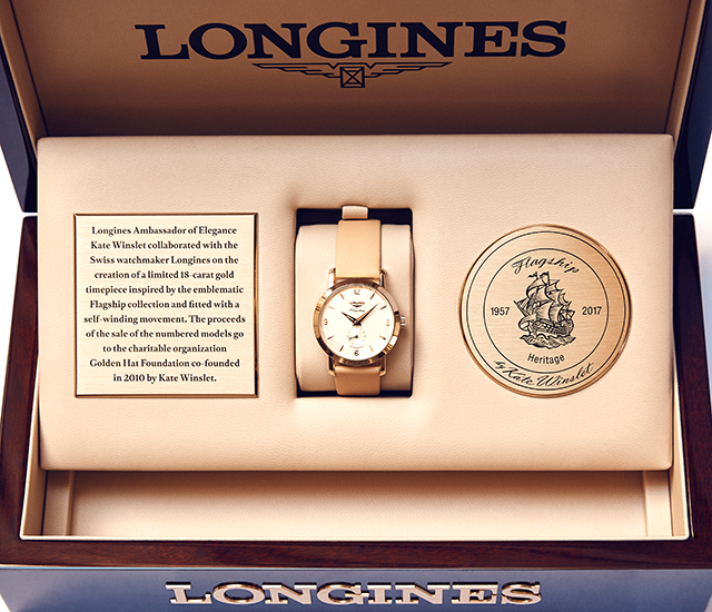 Longines Flagship Heritage by Kate Winslet timepiece