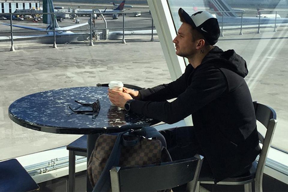 Sergey Lazarev went to Miami with his son