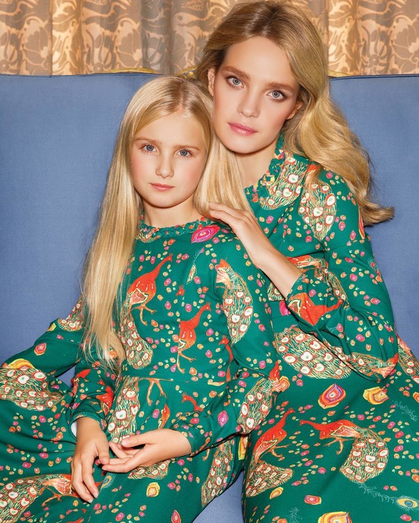 Natalia Vodianova showed off a photo with a grown-up 11-year-old daughter