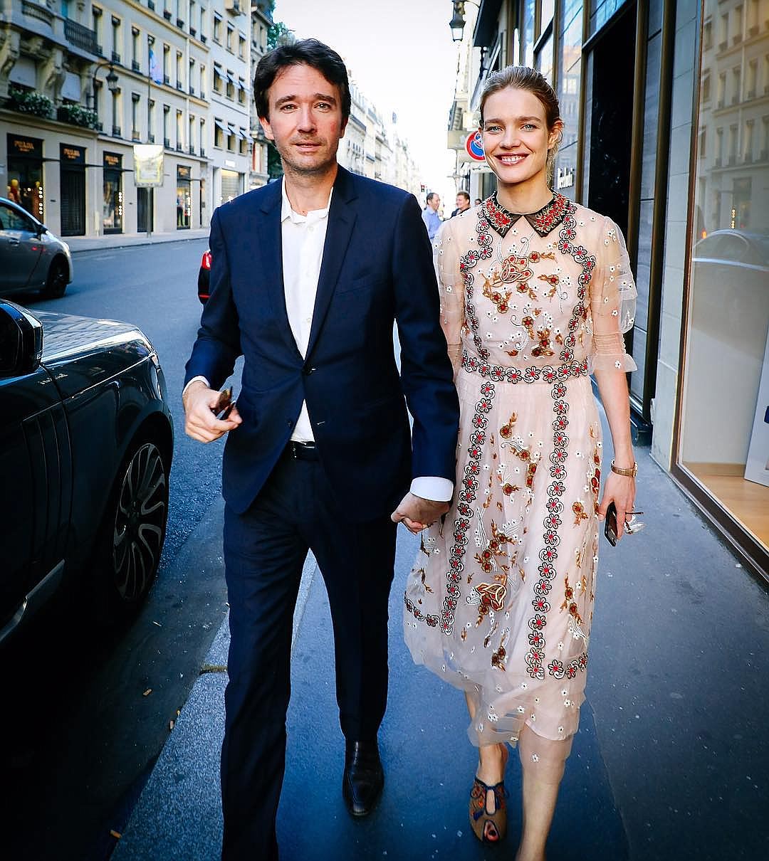 Natalia Vodianova looks like her 15-year-old son's age