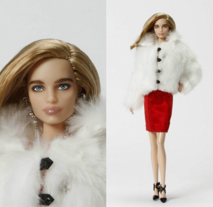 Supermodel Natalia Vodianova turned into Barbie doll
